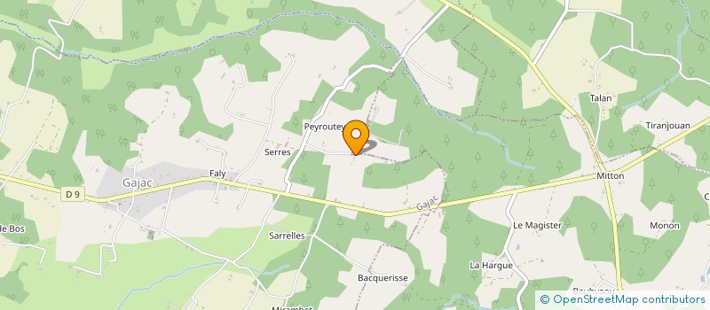 localisation de l'entreprise SURYALIS  GAJAC
