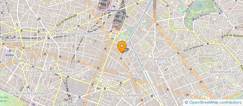 localisation de l'entreprise SUSANNA VENEGAS SARL  PARIS