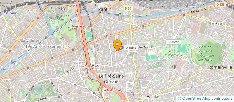 localisation de l'entreprise SUSE à PANTIN