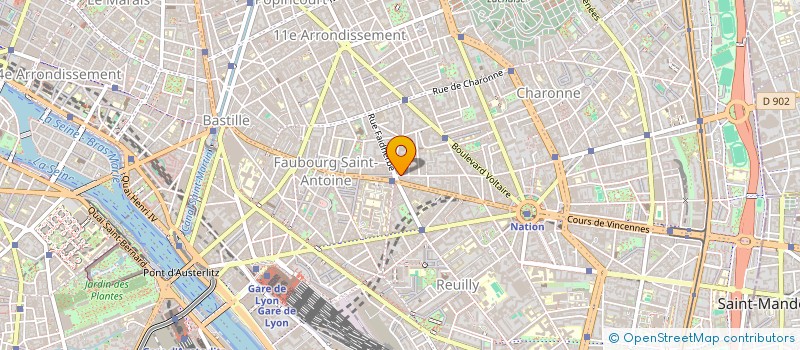 localisation de l'entreprise SUSHI 1&2  PARIS