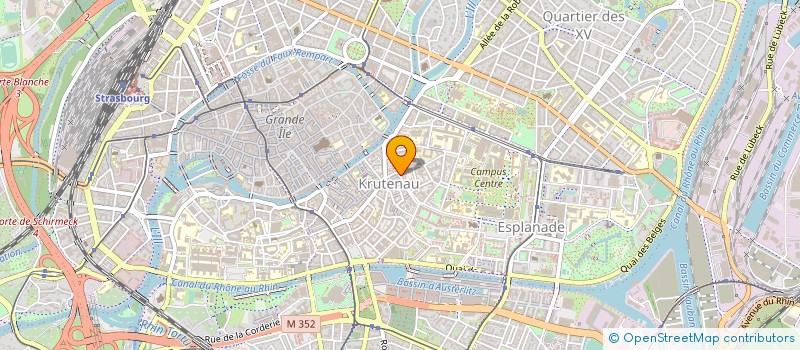 localisation de l'entreprise SUSHI  STRASBOURG