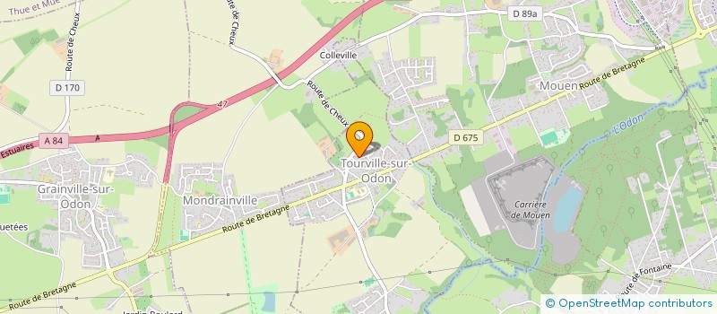 localisation de l'entreprise SUSHI  TOURVILLE-SUR-ODON