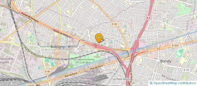 localisation de l'entreprise SUSHI 93  BOBIGNY