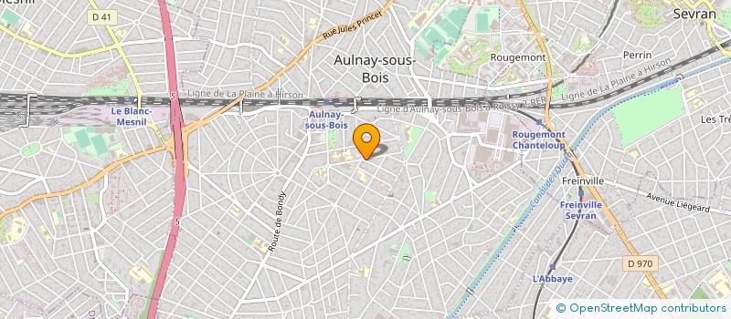 localisation de l'entreprise SUSHI AKIRA à AULNAY-SOUS-BOIS
