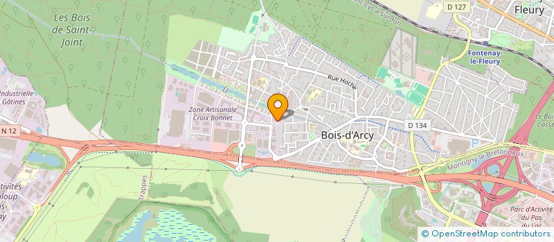 localisation de l'entreprise SUSHI BAR  BOIS D ARCY