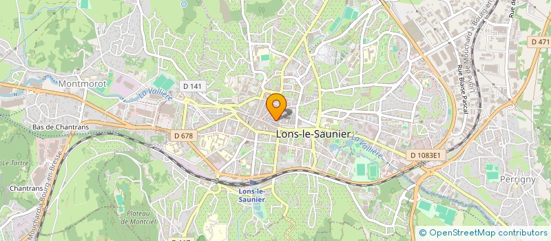 localisation de l'entreprise SUSHI BOX à LONS-LE-SAUNIER