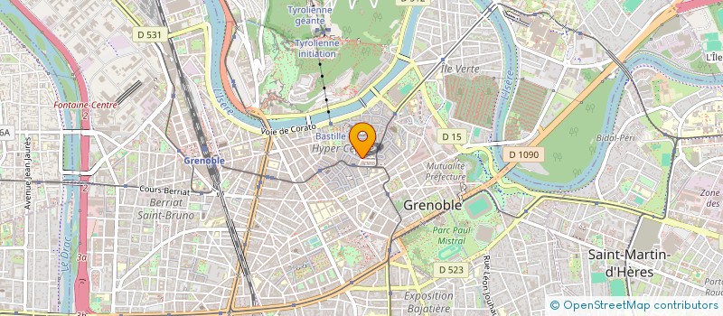 localisation de l'entreprise SUSHI BY CHEF  GRENOBLE