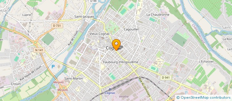 localisation de l'entreprise SUSHI C à COGNAC