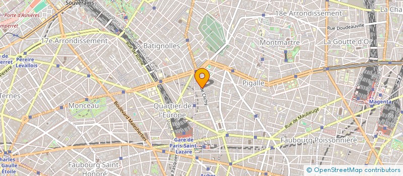 localisation de l'entreprise SUSHI CLICHY  PARIS