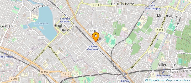 localisation de l'entreprise SUSHI DE LA BARRE  DEUIL-LA-BARRE