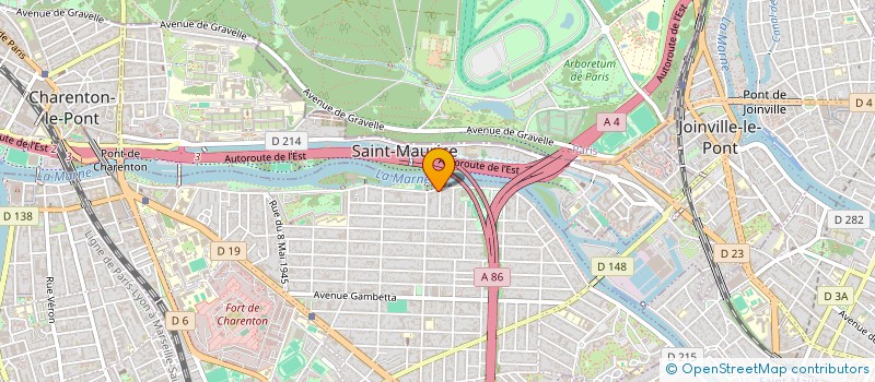 localisation de l'entreprise SUSHI DE MARNE  MAISONS-ALFORT