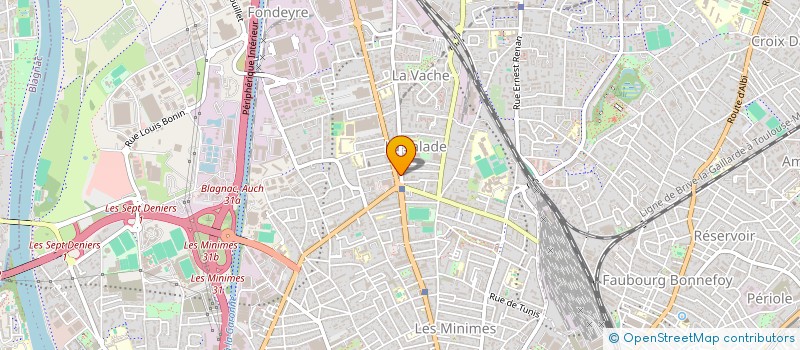 localisation de l'entreprise SUSHI-EXPRESS à TOULOUSE