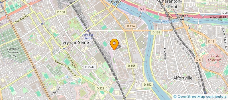 localisation de l'entreprise SUSHI FOREVER  IVRY-SUR-SEINE