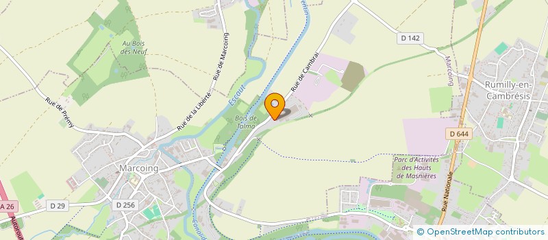 localisation de l'entreprise SUSHI GOURMAND  MARCOING