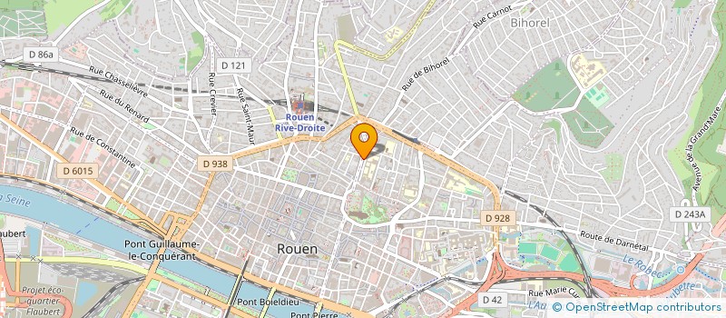 localisation de l'entreprise SUSHI GUYS à ROUEN