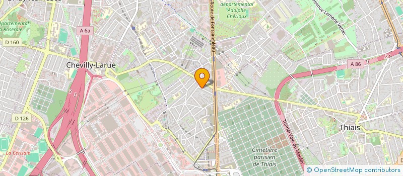 localisation de l'entreprise SUSHI IDEE  CHEVILLY-LARUE