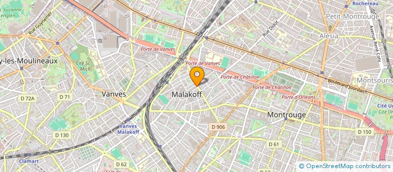 localisation de l'entreprise SUSHI KUMANO  MALAKOFF