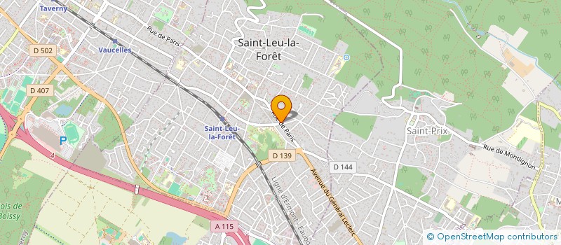 localisation de l'entreprise SUSHI KYOTO  SAINT-LEU-LA-FORET