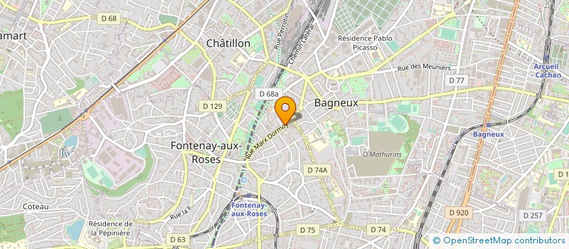 localisation de l'entreprise SUSHI LAVIE à FONTENAY-AUX-ROSES