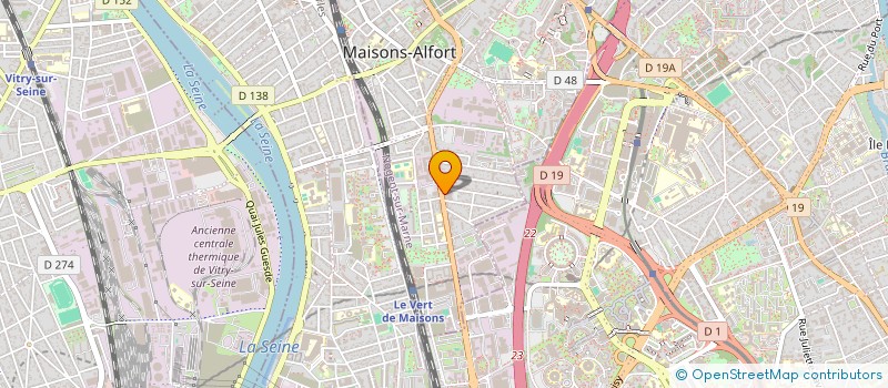 localisation de l'entreprise SUSHI LIN  MAISONS-ALFORT