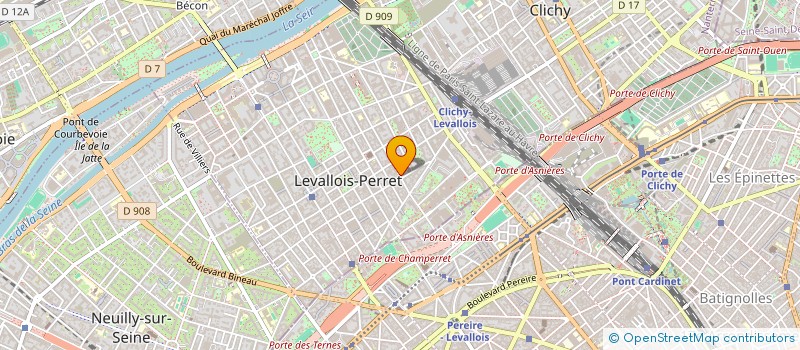 localisation de l'entreprise SUSHI LOGE à LEVALLOIS-PERRET