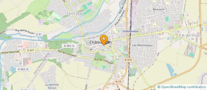 localisation de l'entreprise SUSHI'LYS à CHATEAUDUN