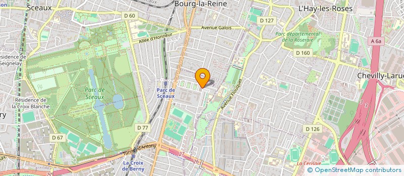 localisation de l'entreprise SUSHI MERVEILLES à ANTONY