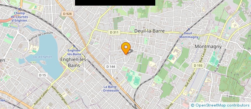 localisation de l'entreprise SUSHI MOON WOK  DEUIL-LA-BARRE