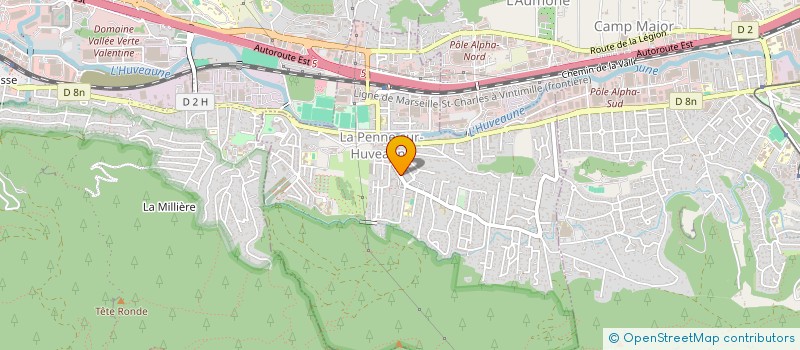 localisation de l'entreprise SUSHI NEANG-VY  LA PENNE-SUR-HUVEAUNE