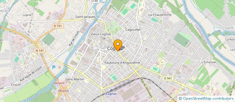 localisation de l'entreprise SUSHI NEUF à COGNAC