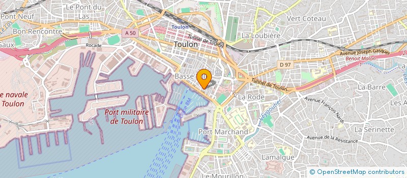 localisation de l'entreprise SUSHI OR NOT SUSHI à TOULON
