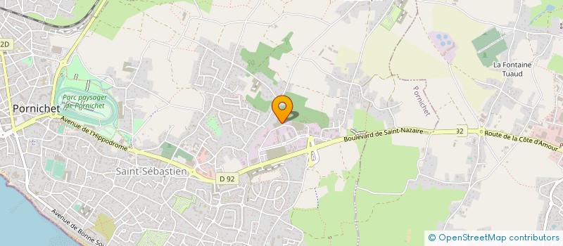 localisation de l'entreprise SUSHI PARAGON  PORNICHET