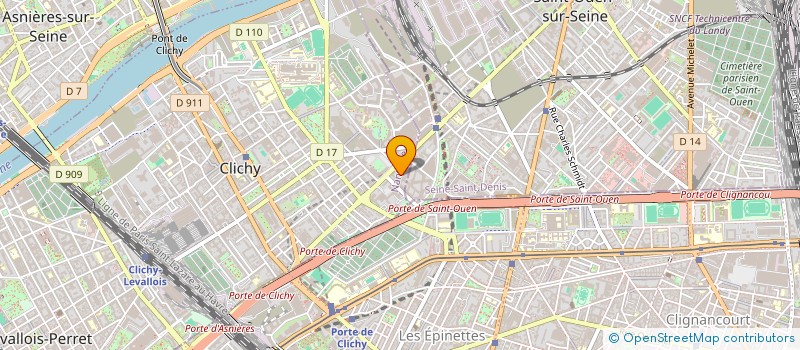 localisation de l'entreprise SUSHI PARVATI à CLICHY