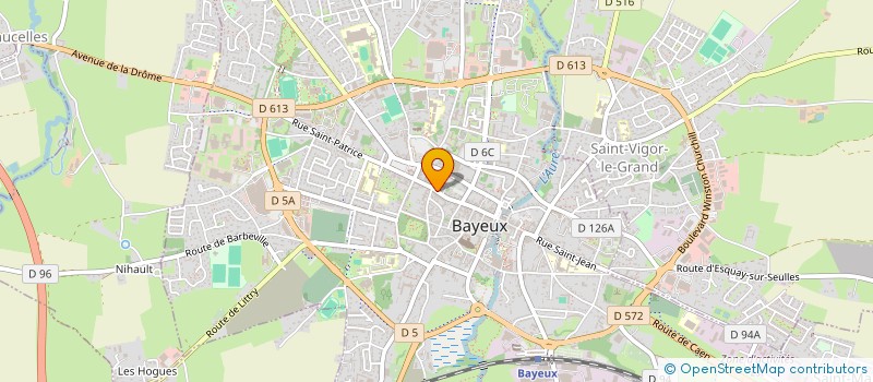 localisation de l'entreprise SUSHI PLAZA BAYEUX à BAYEUX