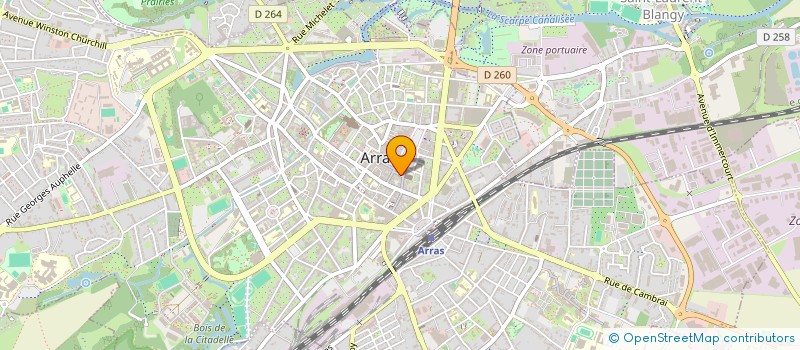 localisation de l'entreprise SUSHI PRINCE à ARRAS