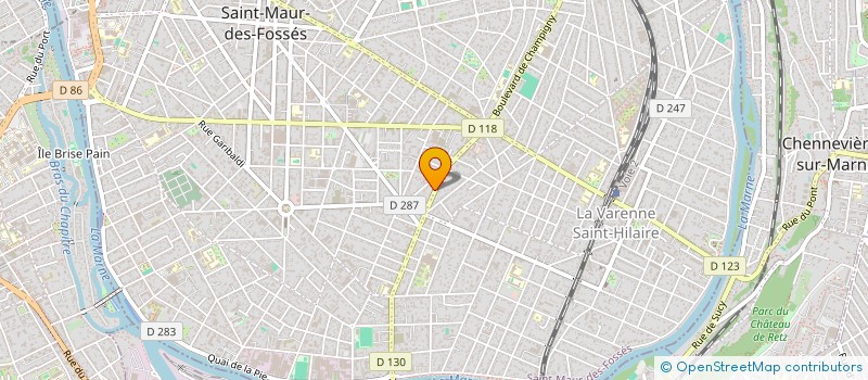 localisation de l'entreprise SUSHI ROYAL à SAINT-MAUR-DES-FOSSES