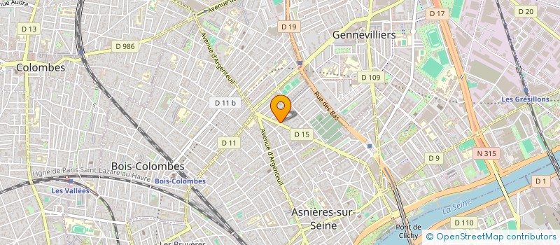 localisation de l'entreprise SUSHI'S BAR ASNIERES à ASNIERES-SUR-SEINE