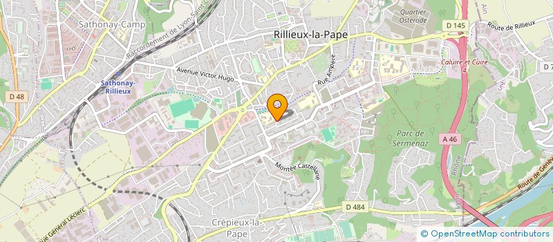 localisation de l'entreprise SUSHI SAINT-MARCELLIN  RILLIEUX-LA-PAPE