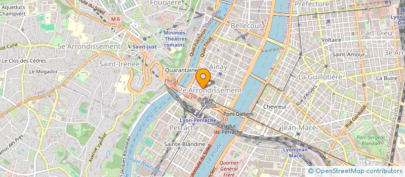 localisation de l'entreprise SUSHI STUDIO à LYON