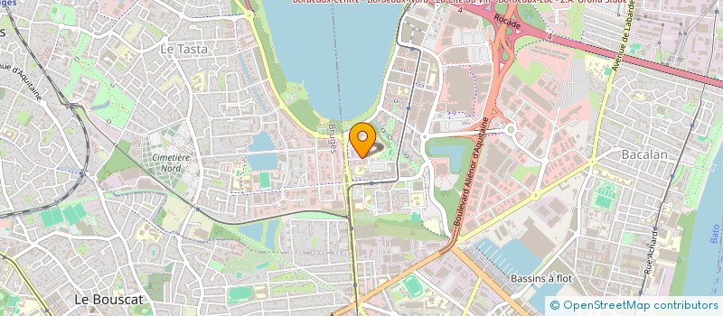 localisation de l'entreprise SUSHI SUKI  BORDEAUX