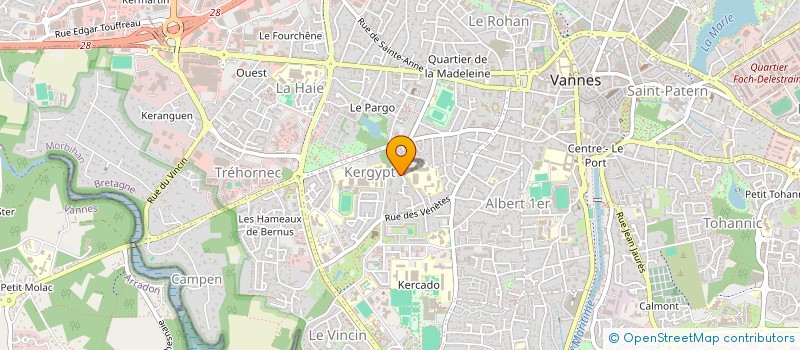 localisation de l'entreprise SUSHI SUNWANG à VANNES