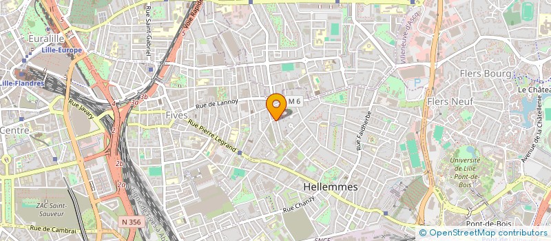 localisation de l'entreprise SUSHI & SUSHI à LILLE
