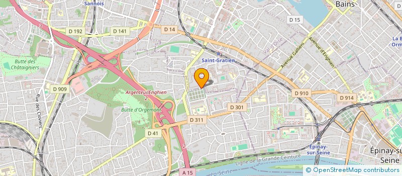 localisation de l'entreprise SUSHI TASHI DELEK à SAINT-GRATIEN