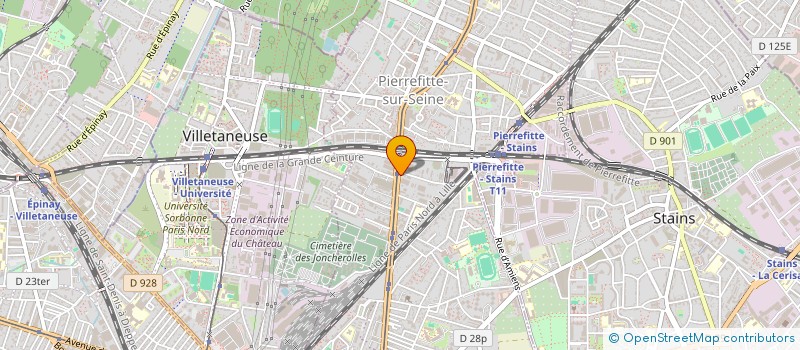 localisation de l'entreprise SUSHI TENTATION à PIERREFITTE-SUR-SEINE