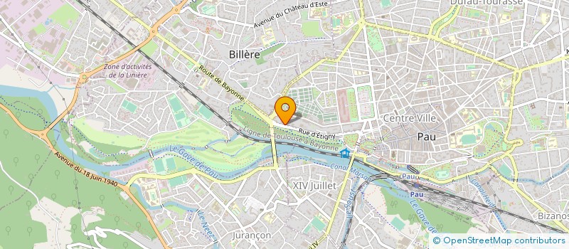 localisation de l'entreprise SUSHI THAI à PAU