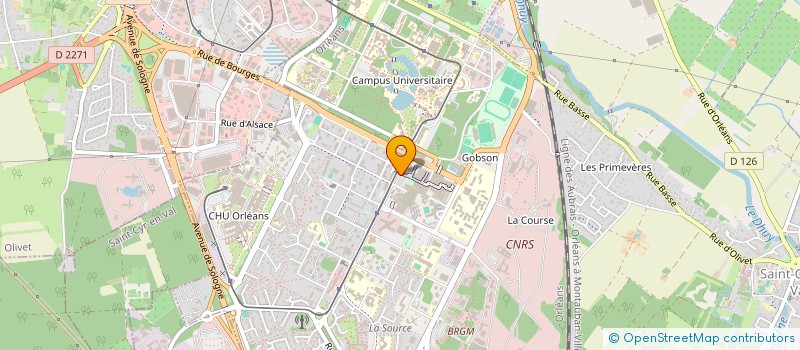 localisation de l'entreprise SUSHI & THAI  ORLEANS
