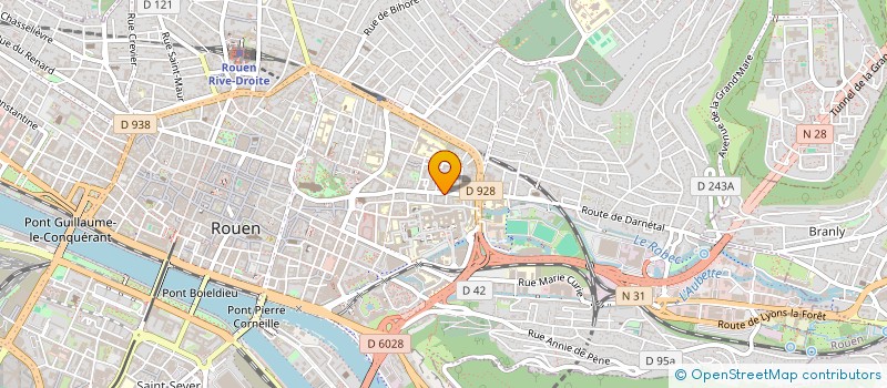 localisation de l'entreprise SUSHI THAI'M à ROUEN