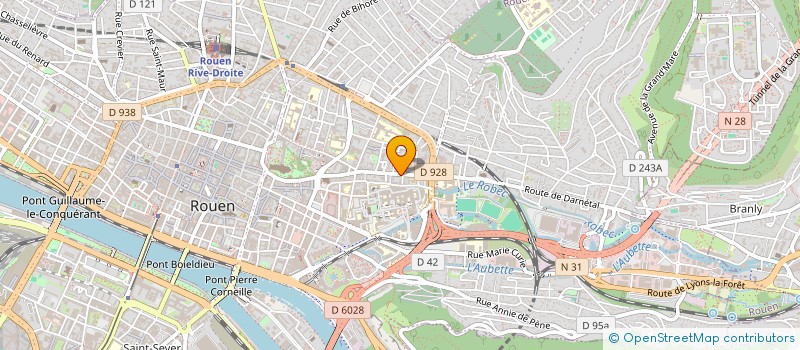 localisation de l'entreprise SUSHI THAIM à ROUEN