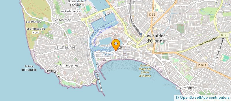 localisation de l'entreprise SUSHI WEN à LES SABLES-D'OLONNE