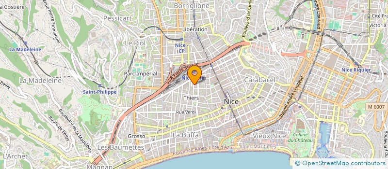 localisation de l'entreprise SUSHI XINJIADI  NICE